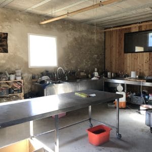 table de travail pour les stagiaires