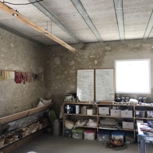 rangement des matières premières