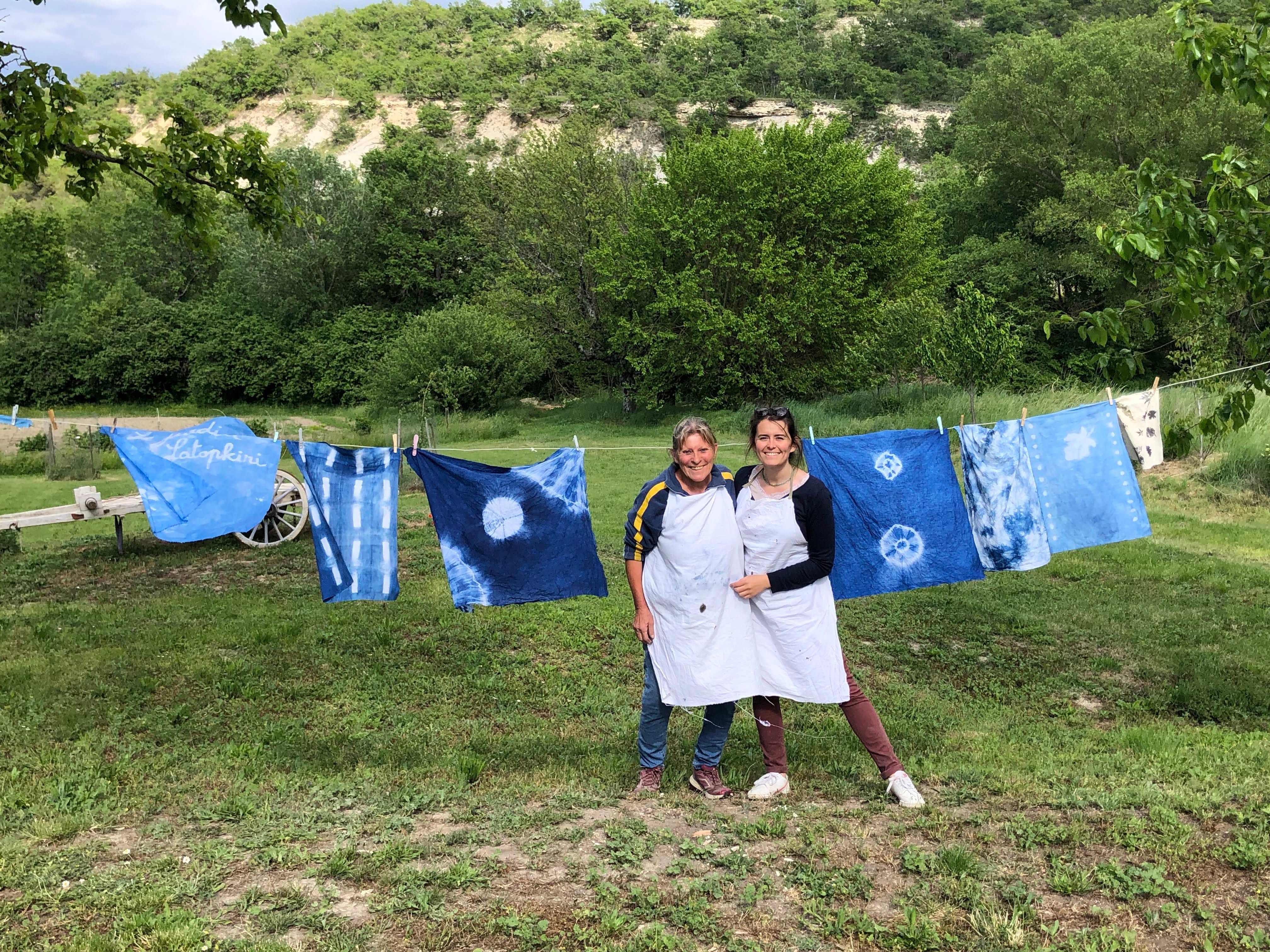 fin de stage 1 journée d'indigo