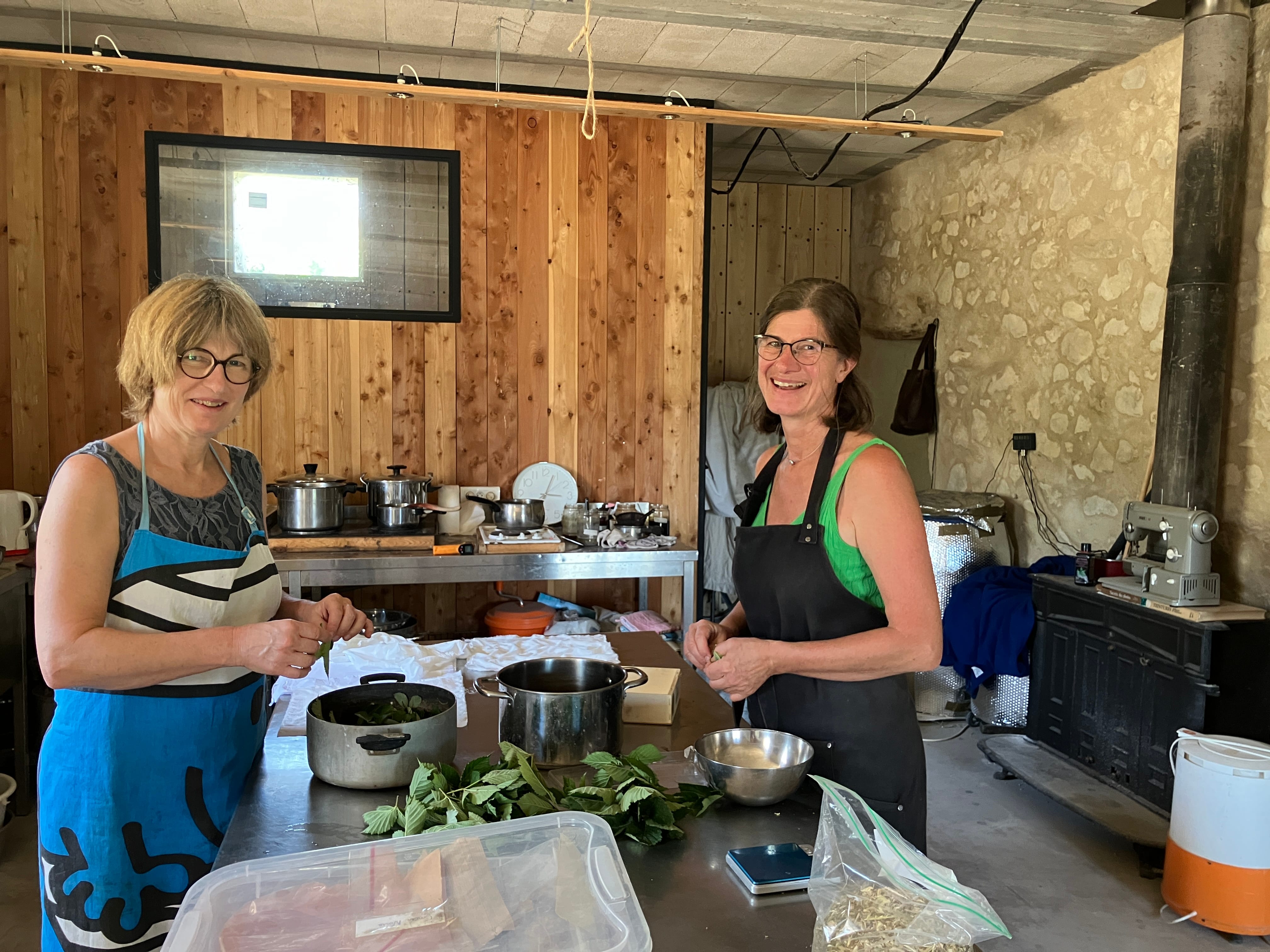 preparation ecoprint avec isabelle