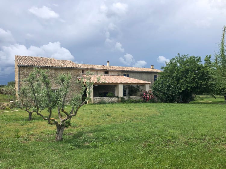 vue coté sur au printemps